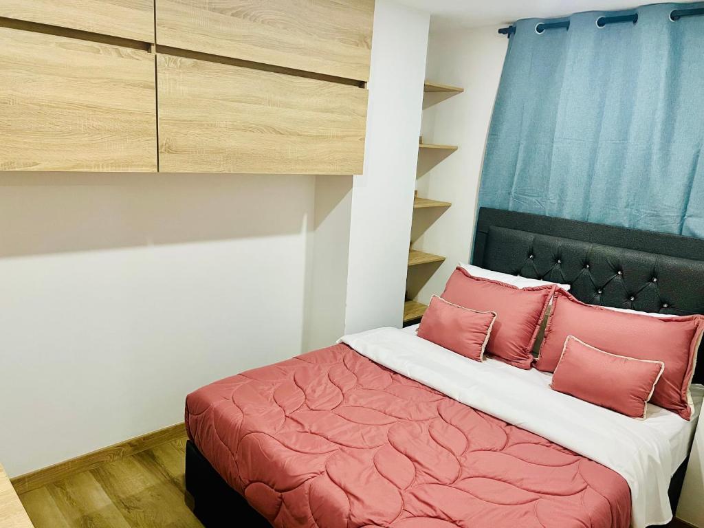 Ένα ή περισσότερα κρεβάτια σε δωμάτιο στο Torre Meraki