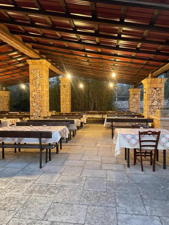 Restaurace v ubytování Agriturismo Salento Pietralata