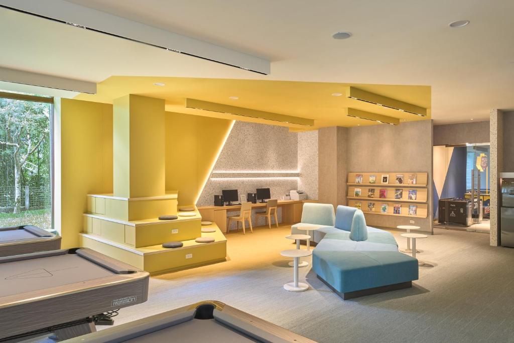 Posezení v ubytování Hotel Royal Chiao Hsi
