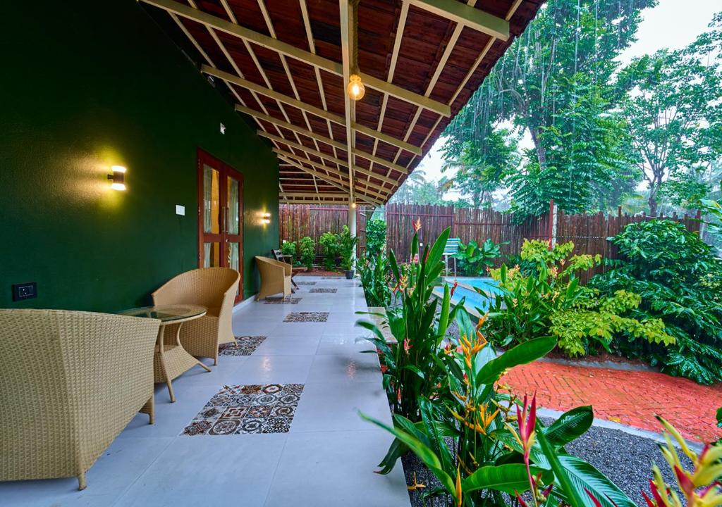 Zahrada ubytování M Cafe Private Pool Villa By VOYE HOMES