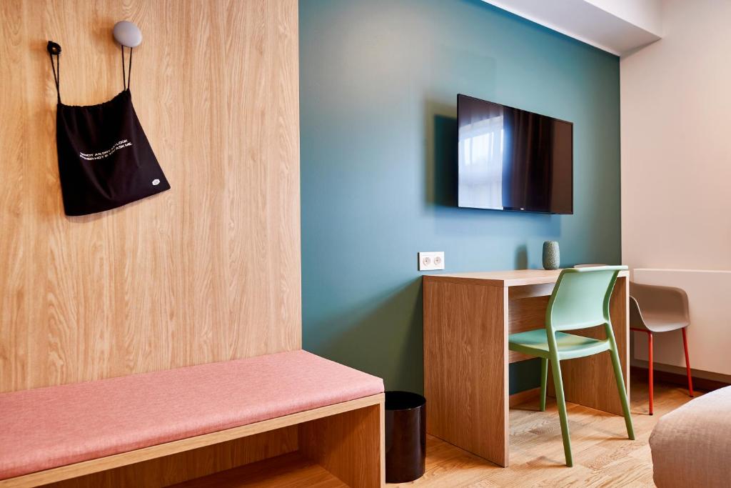 TV a/nebo společenská místnost v ubytování Aiden by Best Western Lolland