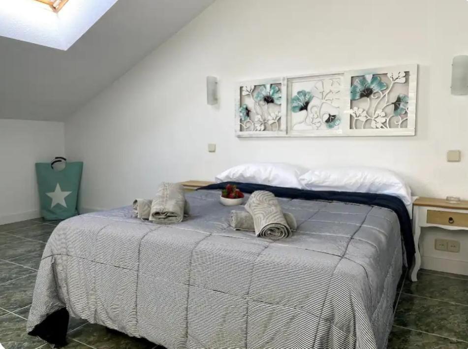 Ένα ή περισσότερα κρεβάτια σε δωμάτιο στο Great Duplex