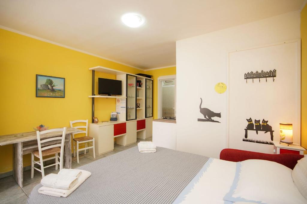 Postel nebo postele na pokoji v ubytování B&B San Giorgio