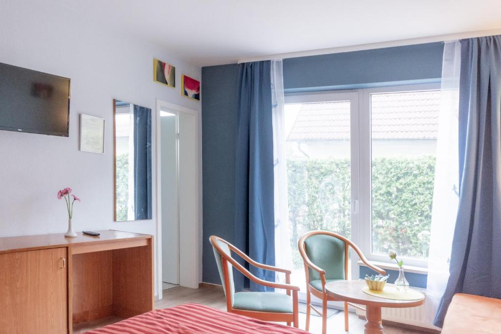 Strandhaus Malchow - Quarto Duplo Com Terraço E Vista Lago