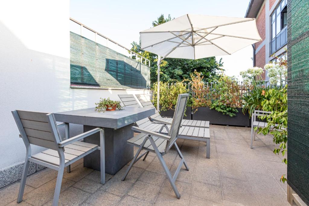 Patio nebo venkovní prostory v ubytování Città Studi Suites - Top Collection