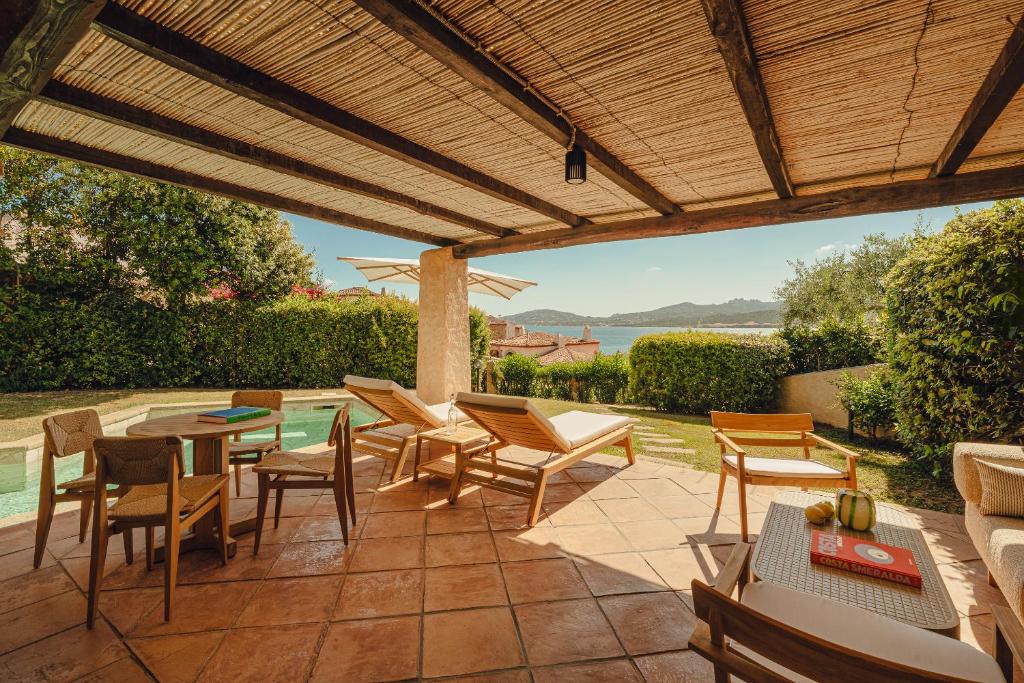 Junior Suite with Private Pool with Sea View