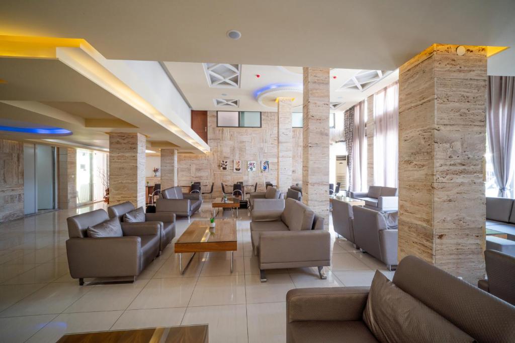 Posezení v ubytování Hotel Olympion