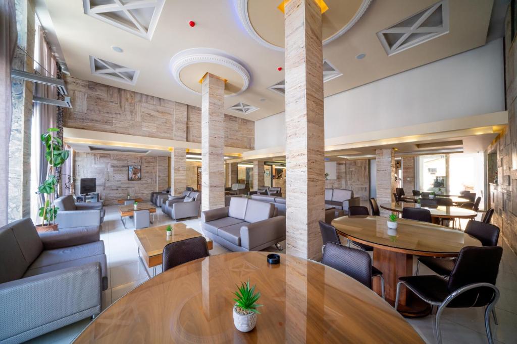 Posezení v ubytování Hotel Olympion