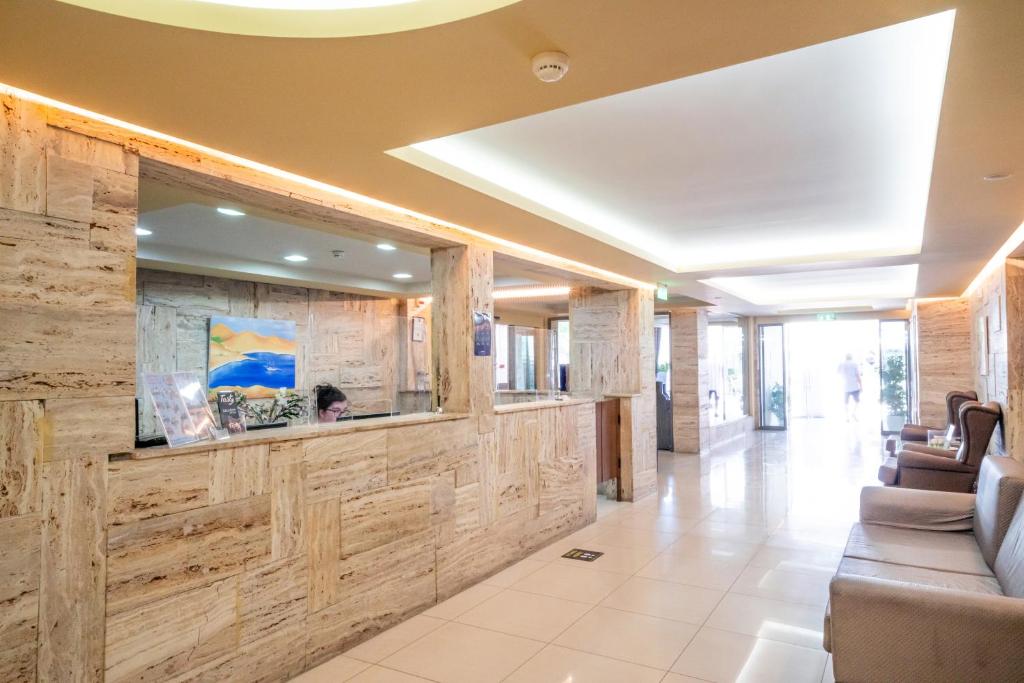 Vstupní hala nebo recepce v ubytování Hotel Olympion