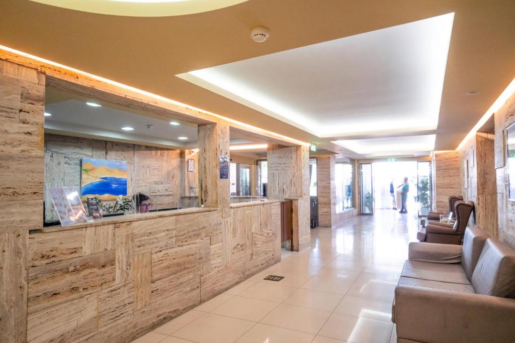 Posezení v ubytování Hotel Olympion