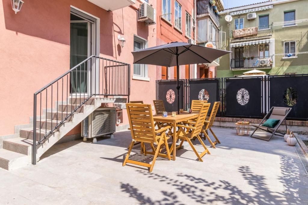 Balkón nebo terasa v ubytování LUME, Family Apartment