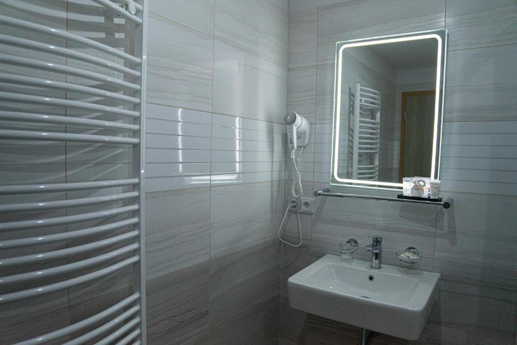 Koupelna v ubytování Resort Špindl