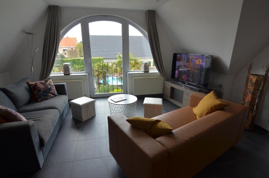 Istumisnurk majutusasutuses B&B wellness Sea Nat voor Naturisten
