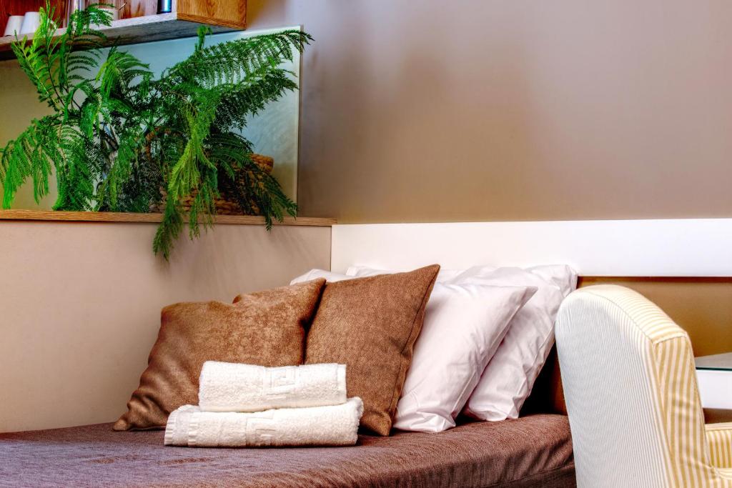 Posezení v ubytování Lino Mare Boutique Hotel