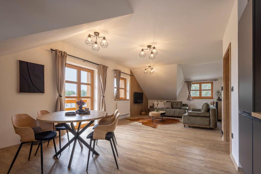 Posezení v ubytování Apartmán Manuel