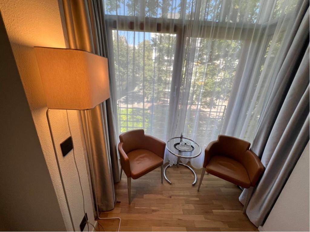 Posezení v ubytování Lint Hotel Köln
