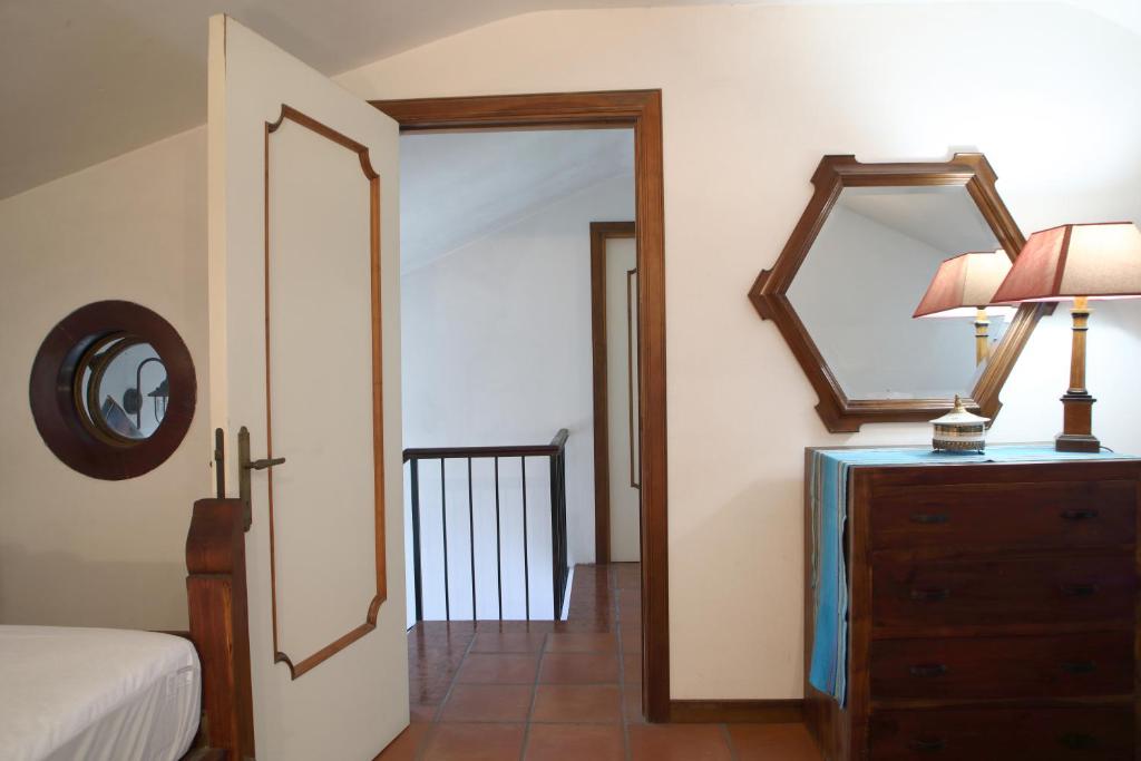 Postel nebo postele na pokoji v ubytování La Nave di Stefy