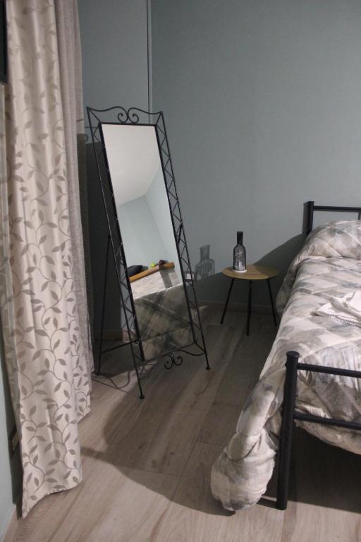 Postel nebo postele na pokoji v ubytování Casa Vacanze Sud e Magia