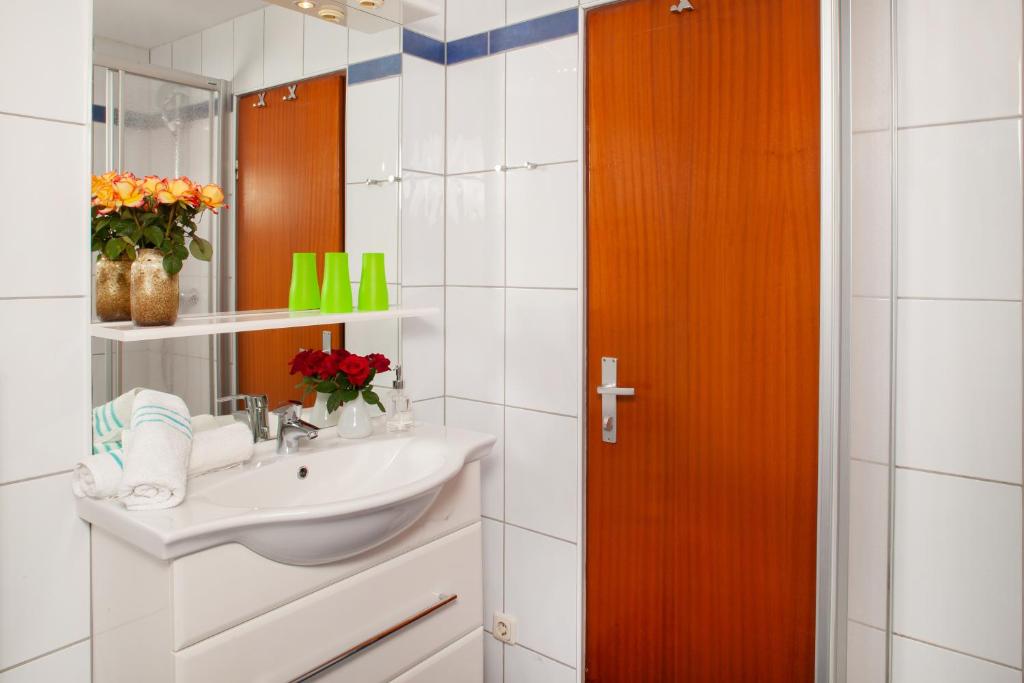 Koupelna v ubytování Seeapartments Kärnten