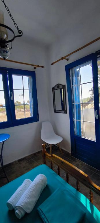 Postel nebo postele na pokoji v ubytování Milisia Rooms
