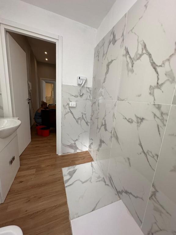 Koupelna v ubytování Redamare Suites