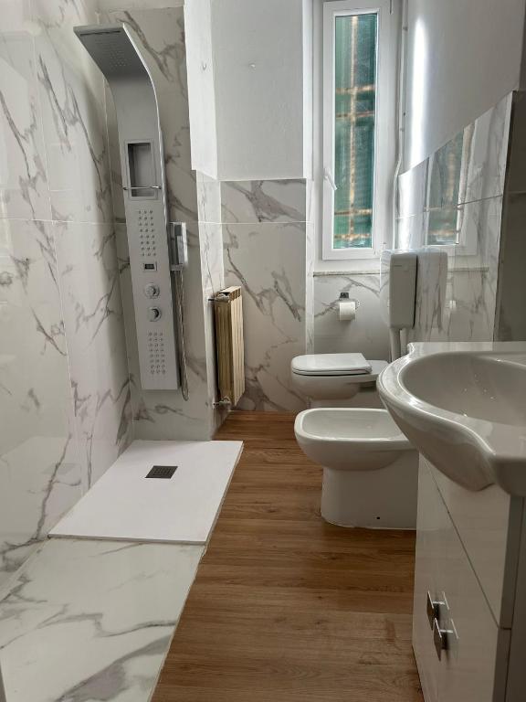 Koupelna v ubytování Redamare Suites
