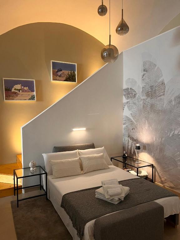 Postel nebo postele na pokoji v ubytování Alma B&B