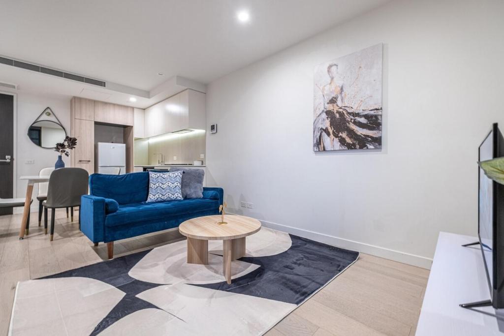 Brightly Place 1br1ba In Southyarra Wifi Balcony - Apartamento De Una Habitación