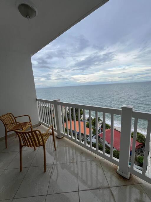 Balkón nebo terasa v ubytování Apartamento frente al mar
