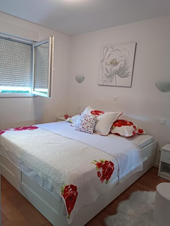 Posteľ alebo postele v izbe v ubytovaní Apartment Matmar