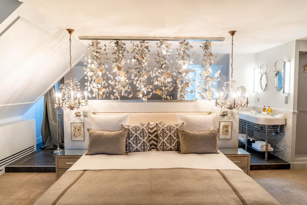 Hôtel Demeures de Campagne Domaine de Maffliers - Paris Val-d'Oise - Duplex Suite In The Castle With A 25 M² Terrace