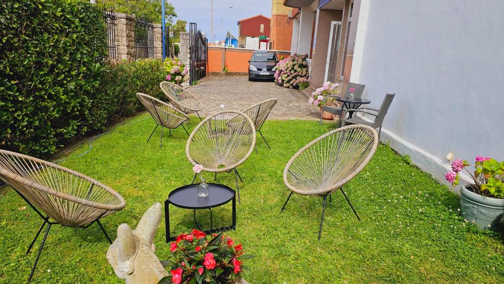 Ogród w obiekcie Hotel Mataleñas