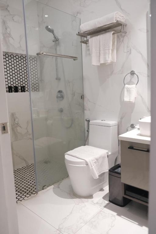 Koupelna v ubytování Stonehill Suites