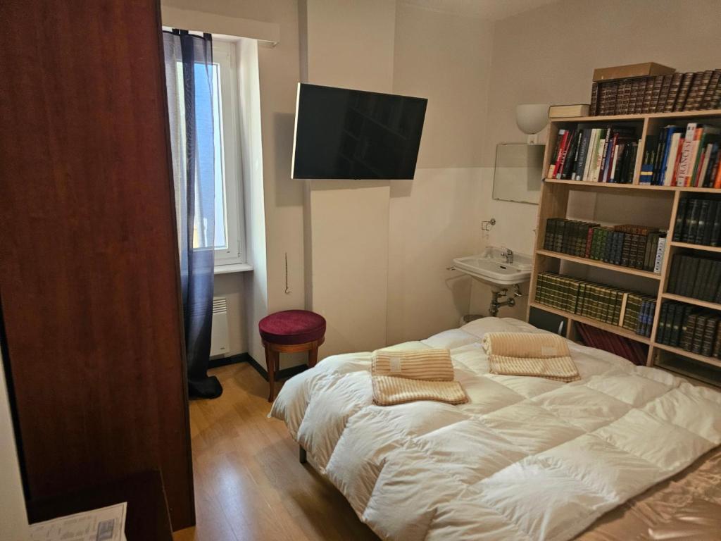 Postel nebo postele na pokoji v ubytování Ristorante Camino
