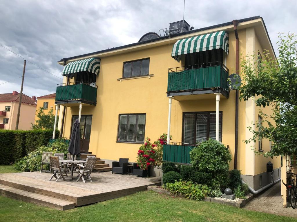 Budova, kde se apartmán nachází