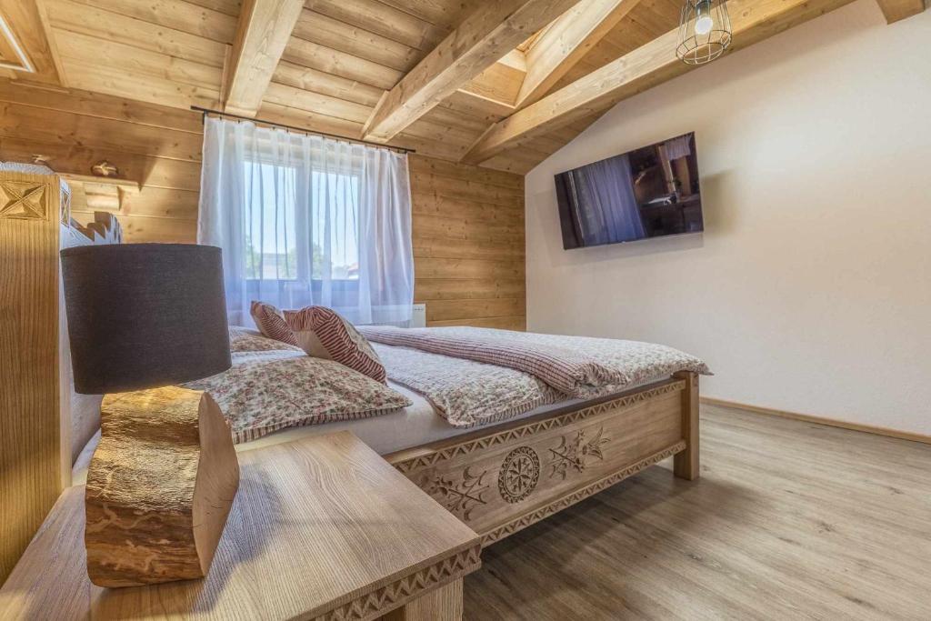 TV a/nebo společenská místnost v ubytování Privát Domino