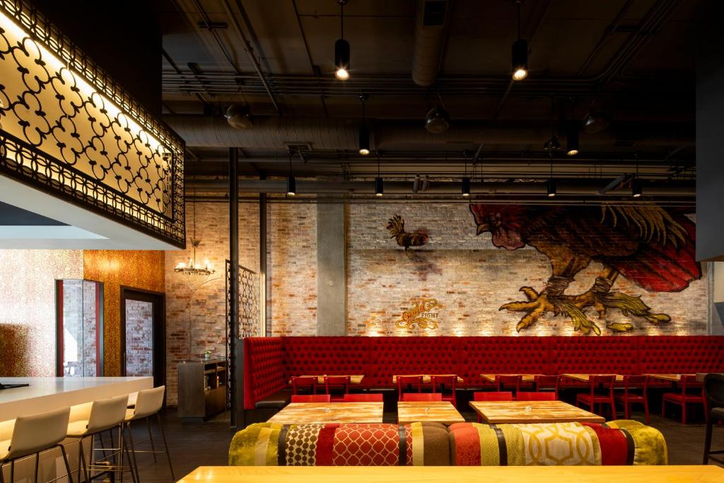 Posezení v ubytování Alt Hotel Winnipeg