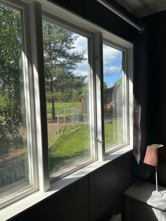 Zahrada ubytování Hus i ljuset