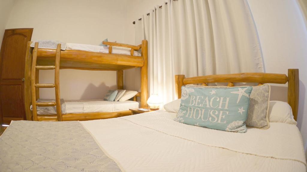 Postel nebo postele na pokoji v ubytování Villas Welcome to Heaven