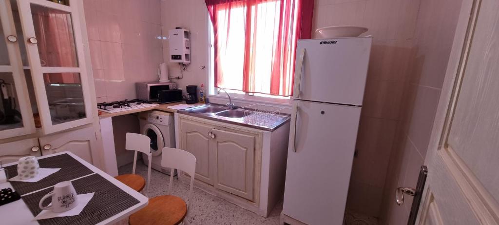 Kuchyň nebo kuchyňský kout v ubytování Chez Stoupha
