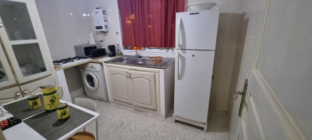 Kuchyň nebo kuchyňský kout v ubytování Chez Stoupha