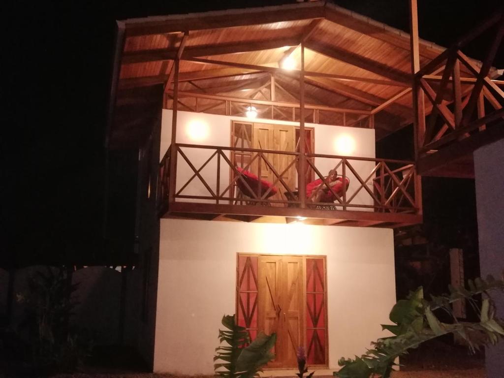 Balkón nebo terasa v ubytování Ibiza Tropical Beach Villas