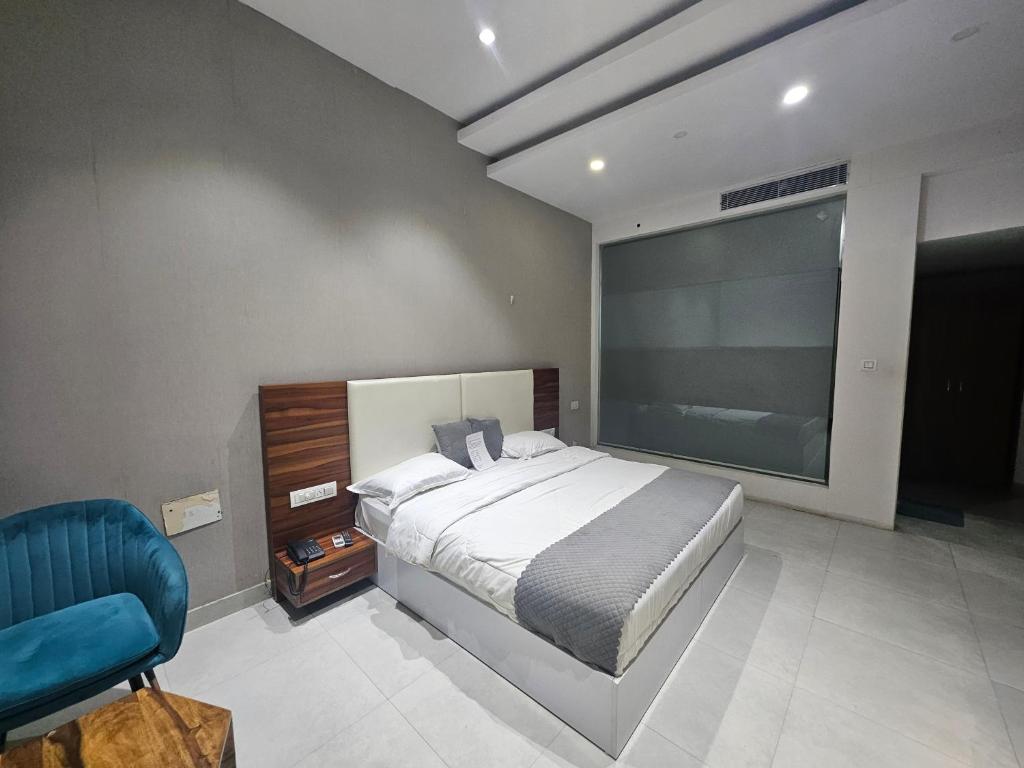 Postel nebo postele na pokoji v ubytování Era hotel