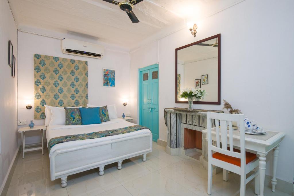 BEDLA HOUSE- boutique heritage homestay - 露台的家庭房