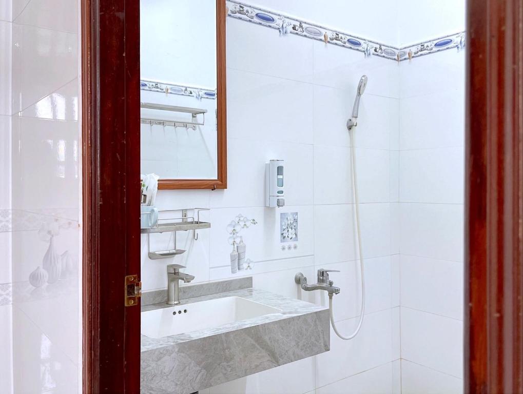 Koupelna v ubytování Nhà Khách Vạn Thành