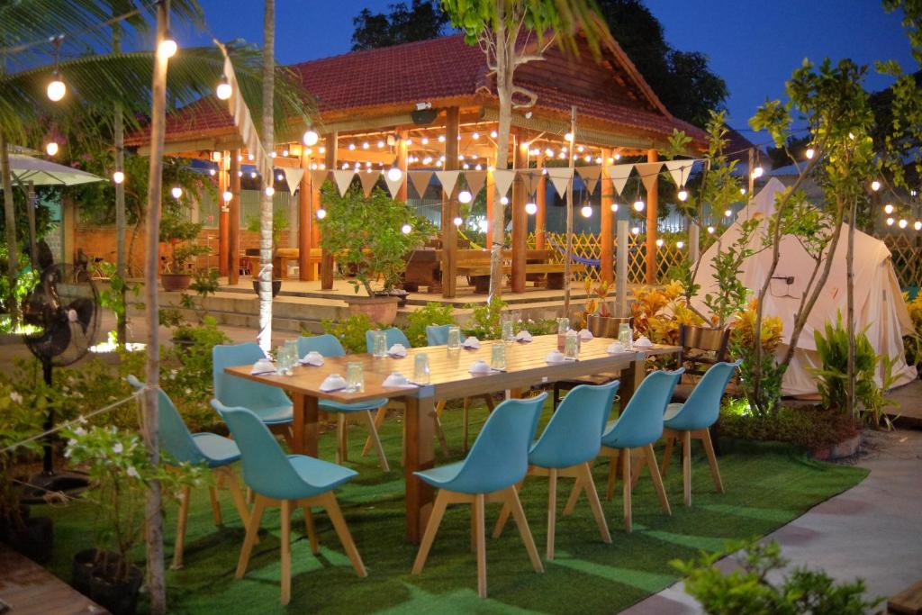 Zahrada ubytování Vườn Gióng Homestay