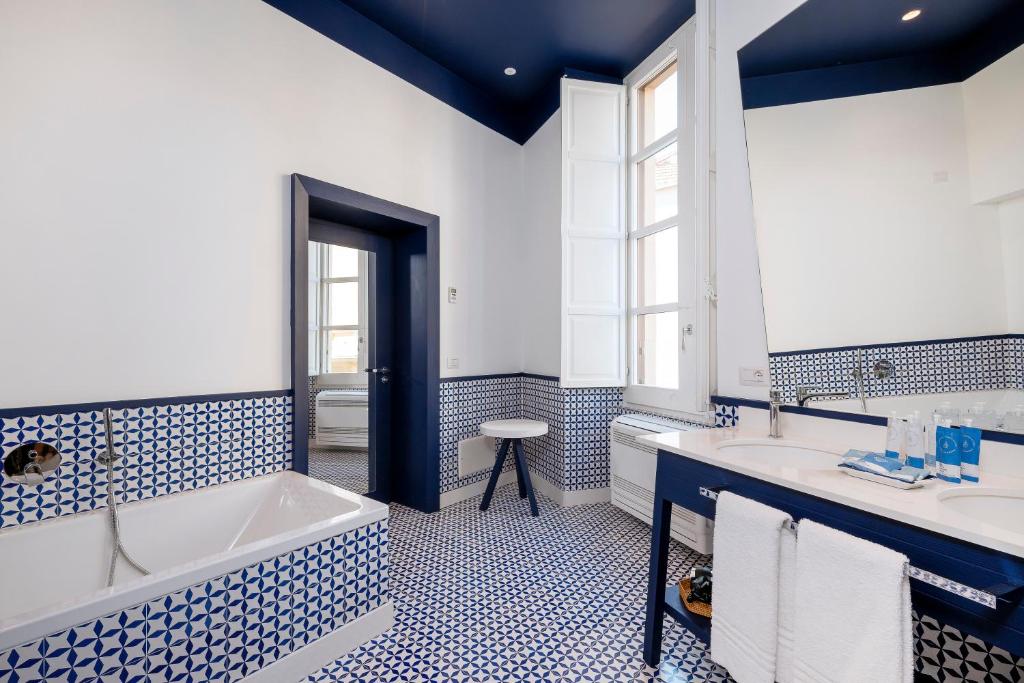 Koupelna v ubytování Maison Il Conservatorio