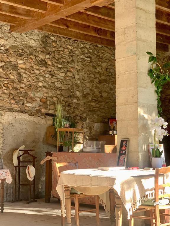 Posezení v ubytování Vercors en Vert , chambres d'hôtes de charme