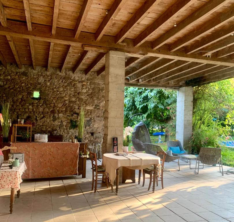 Posezení v ubytování Vercors en Vert , chambres d'hôtes de charme