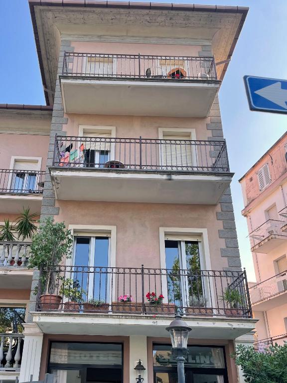 Balkón nebo terasa v ubytování Hotel Berlino